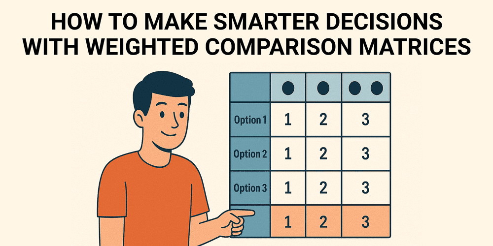 How to Make Smarter Decisions with Weighted Comparison Matrices