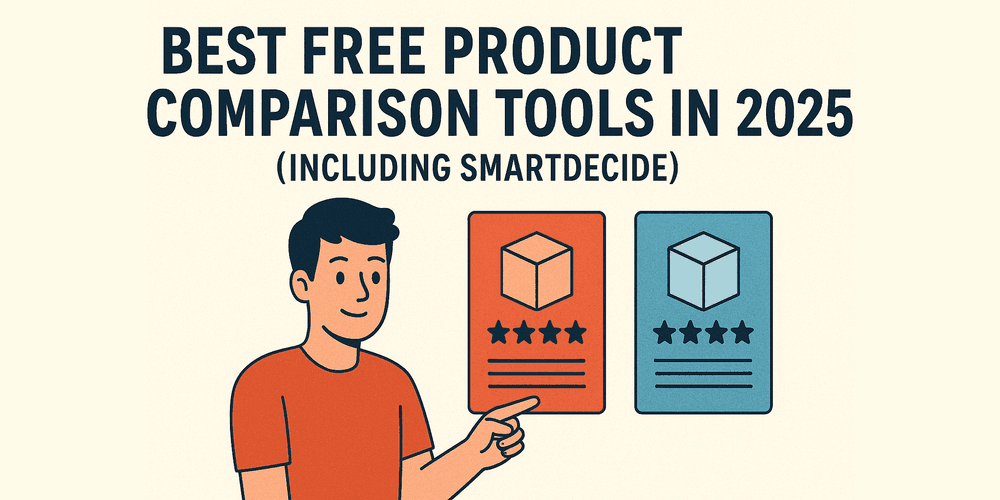 Best Free Product Comparison Tools in 2025 (Including SmartDecide)